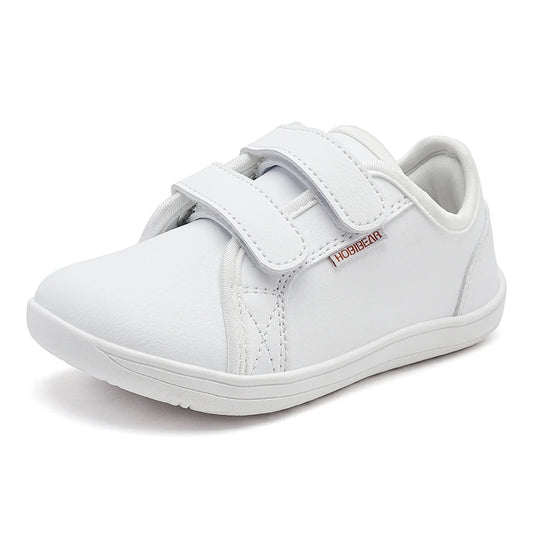 Minimalist Kids Barefoot Sneakers - Lightweight Wide Toe Hook Loop Shoes - ZOOMNSTORE
