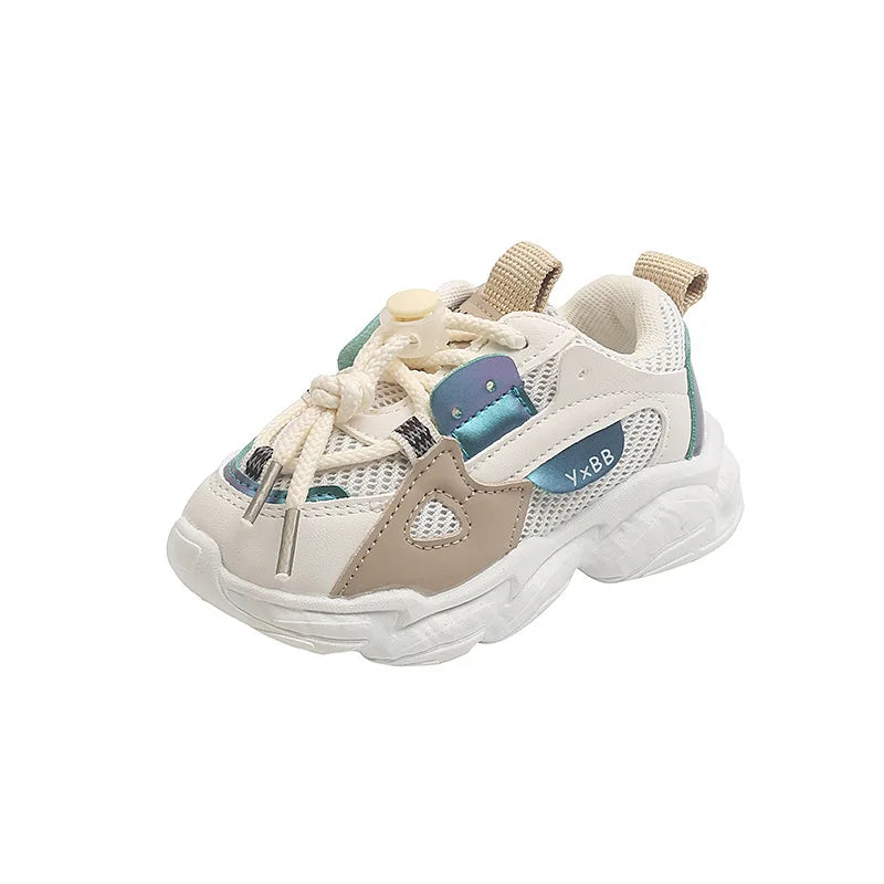 Kids Breathable Sport Sneakers - Boys  Girls Outdoor Running Shoes - ZOOMNSTORE