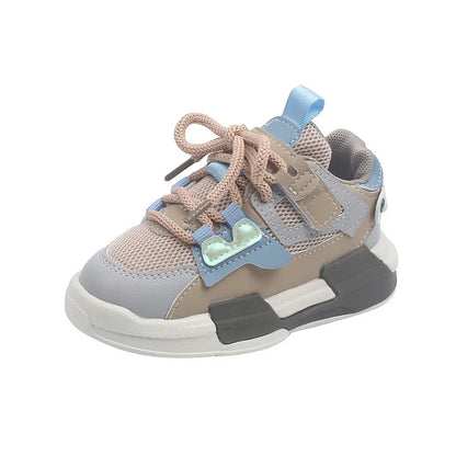 Kids Breathable Sport Sneakers - Boys  Girls Outdoor Running Shoes - ZOOMNSTORE