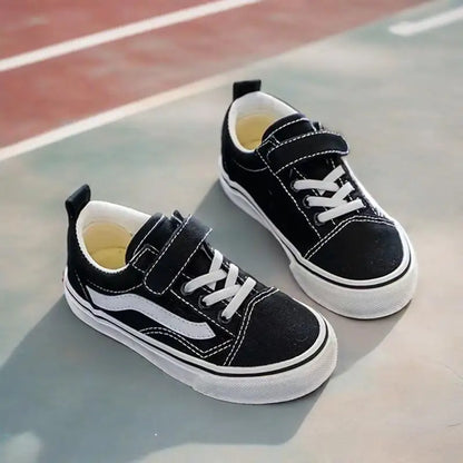 Kids Canvas Sneakers - Comfortable Fashion Shoes for Boys and Girls - ZOOMNSTORE