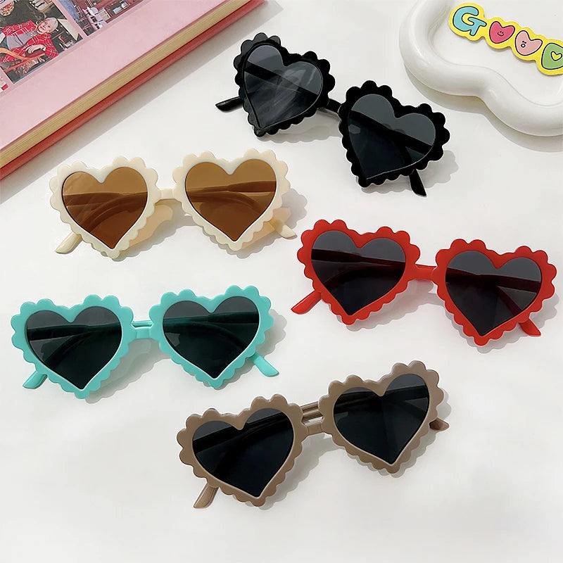 Kids Cartoon Sunglasses - Polarized UV400 Round Sun Glasses with Rabbit Ears - ZOOMNSTORE
