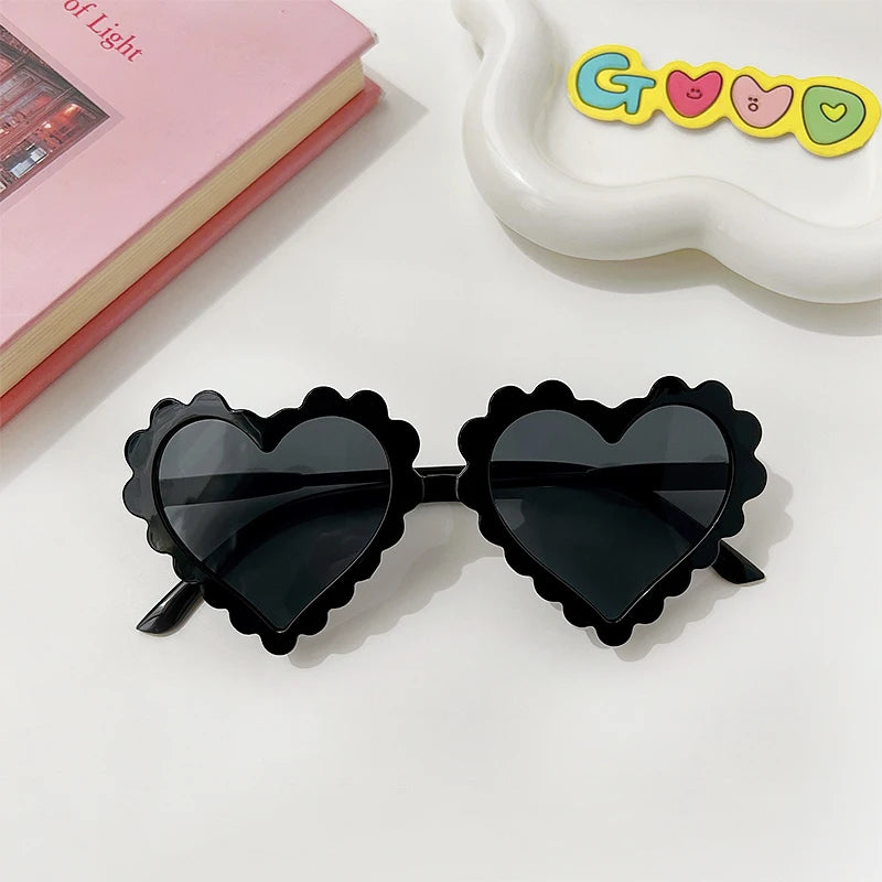 Kids Cartoon Sunglasses - Polarized UV400 Round Sun Glasses with Rabbit Ears - ZOOMNSTORE