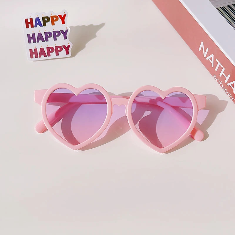 Kids Cartoon Sunglasses - Polarized UV400 Round Sun Glasses with Rabbit Ears - ZOOMNSTORE