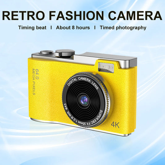 Kids Digital Camera - Rechargeable Vlogging Camcorder for Beginners - ZOOMNSTORE