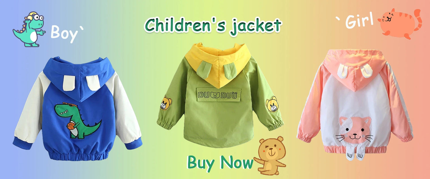 Kids Down Jacket – Thick Cotton Padded Parka | Warm Winter Coat For Boys Girls - ZOOMNSTORE
