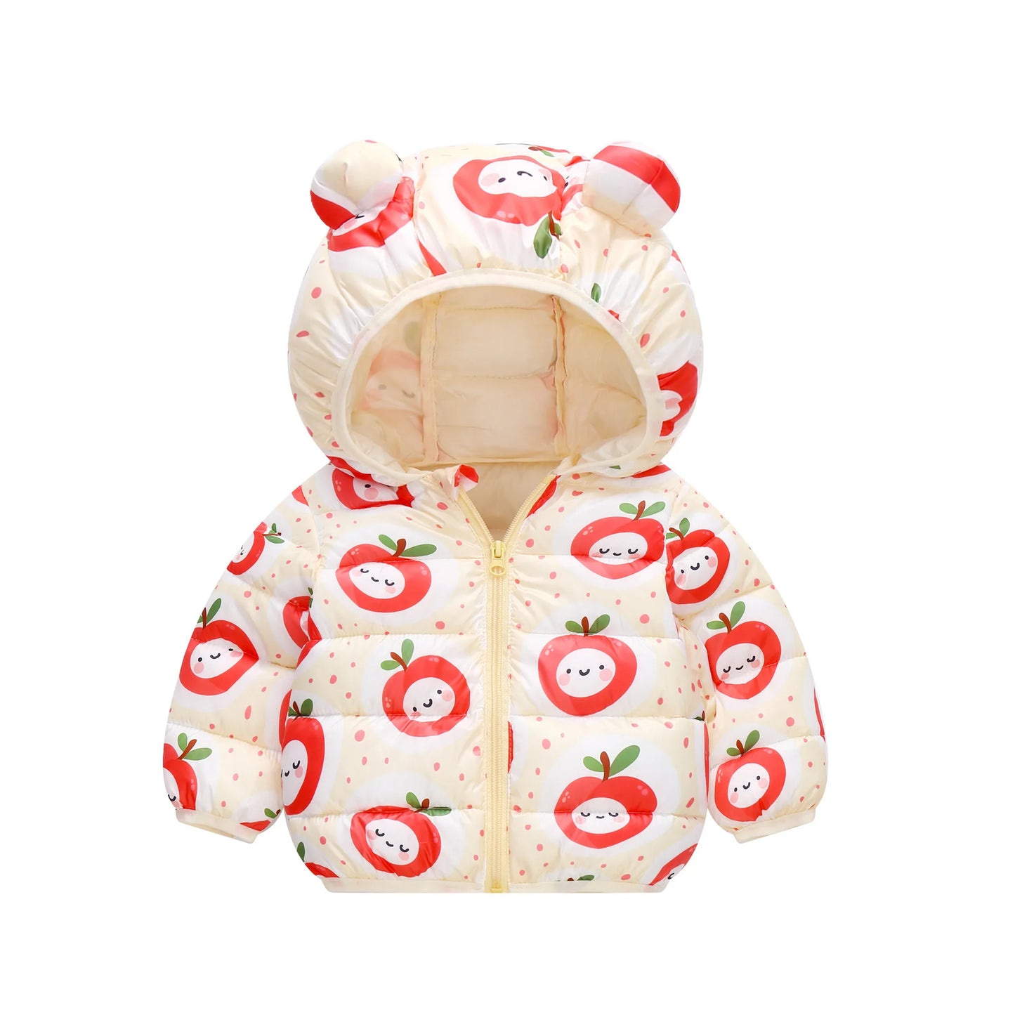 Kids Down Jacket – Thick Cotton Padded Parka | Warm Winter Coat For Boys Girls - ZOOMNSTORE