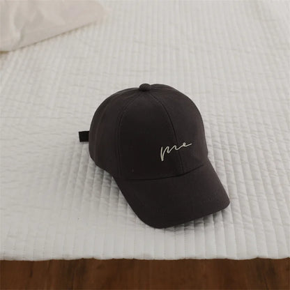 Solid Color Kids Baseball Hat 2-8 Years Boy Girl Duck Tongue Hats Cotton Baby Sunscreen Visors Fashion Children Peaked Cap кепка - ZOOMNSTORE