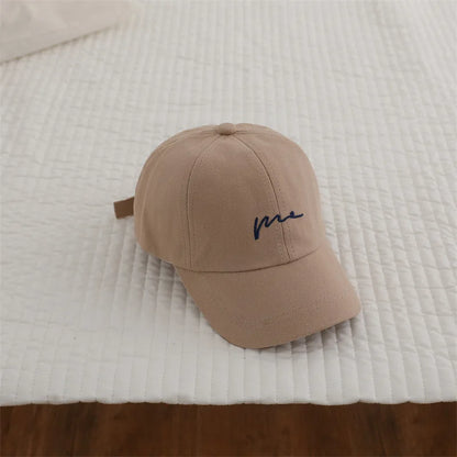 Solid Color Kids Baseball Hat 2-8 Years Boy Girl Duck Tongue Hats Cotton Baby Sunscreen Visors Fashion Children Peaked Cap кепка - ZOOMNSTORE