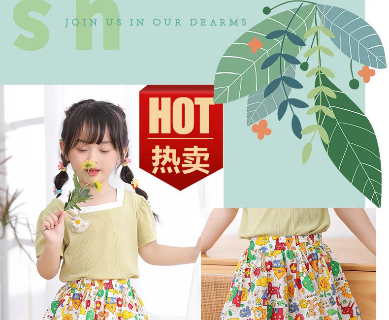 Kids Girls Skirt Shorts Summer Cotton Breathable Kids Skirt Pants Casual Baby Bloomers Children Short Pants Baby Stuff - ZOOMNSTORE