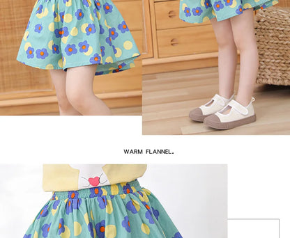 Kids Girls Skirt Shorts Summer Cotton Breathable Kids Skirt Pants Casual Baby Bloomers Children Short Pants Baby Stuff - ZOOMNSTORE