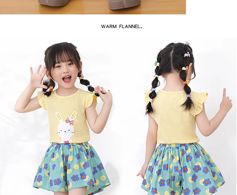 Kids Girls Skirt Shorts Summer Cotton Breathable Kids Skirt Pants Casual Baby Bloomers Children Short Pants Baby Stuff - ZOOMNSTORE