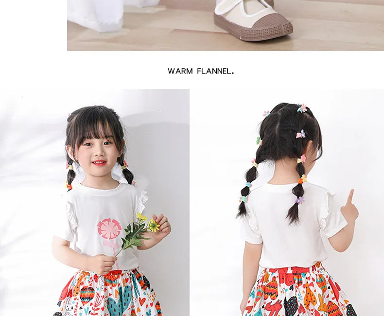 Kids Girls Skirt Shorts Summer Cotton Breathable Kids Skirt Pants Casual Baby Bloomers Children Short Pants Baby Stuff - ZOOMNSTORE