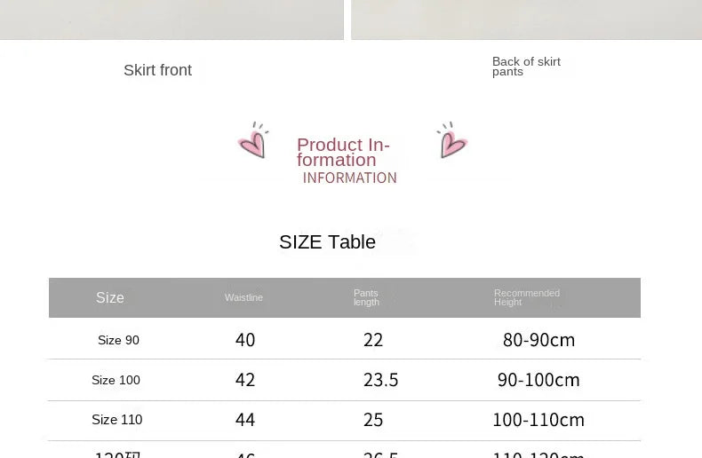 Kids Girls Skirt Shorts Summer Cotton Breathable Kids Skirt Pants Casual Baby Bloomers Children Short Pants Baby Stuff - ZOOMNSTORE