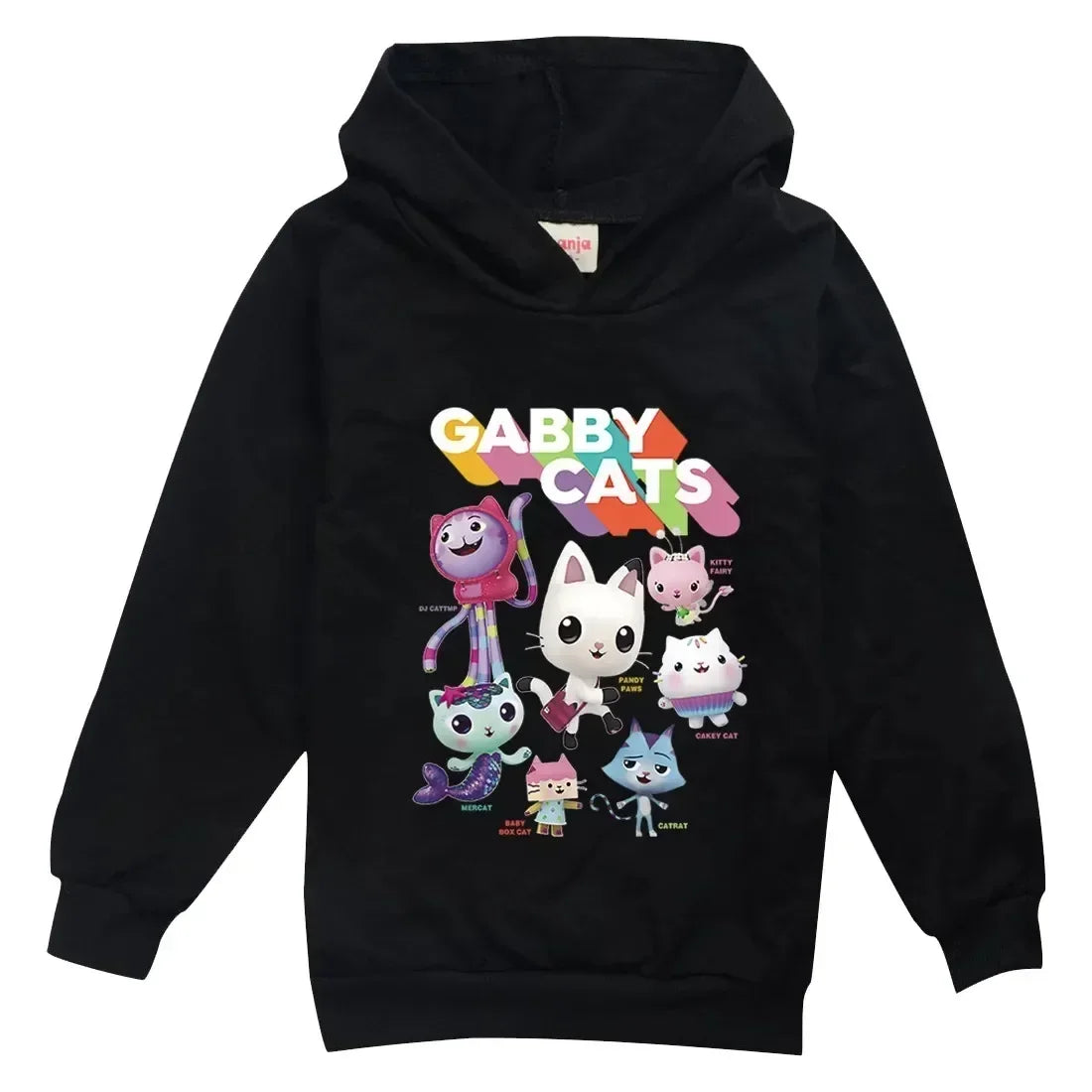 Gabbys Dollhouse Hoodie - Kids Long Sleeve Sweatshirt for Boys and Girls - ZOOMNSTORE