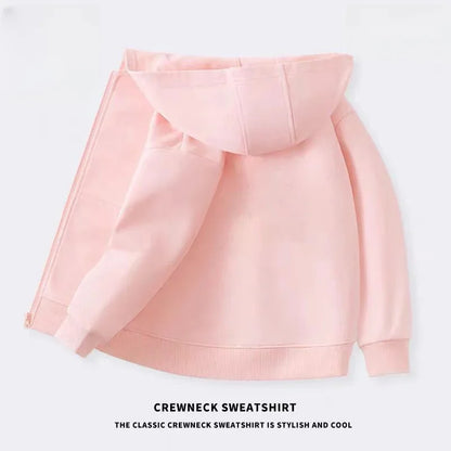 Kids Hoodie - Zip Up Sweatshirt for Boys Girls | Warm Winter Casual Hoodie - ZOOMNSTORE