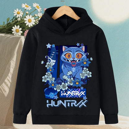 KPop Devil Hunter Hoodies - Trendy Warm Sweaters for Boys and Girls - ZOOMNSTORE