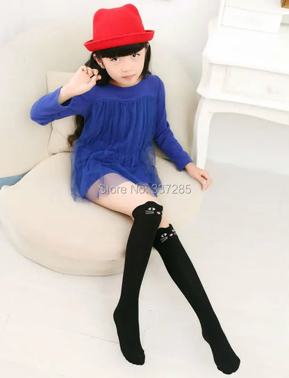 infant Child warmer ankle short lovely socks Cartoon Kids Knee High long cotton Baby cute Animal Over Knee Socks girls stockings - ZOOMNSTORE