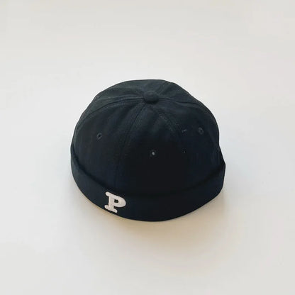 Baby Dome Melon Skullies Beanie Cap Children Soild Color Brimless Landlord Hat Kids Skullcap Korean Fashion Boy Girl Bonnet 아기모자 - ZOOMNSTORE