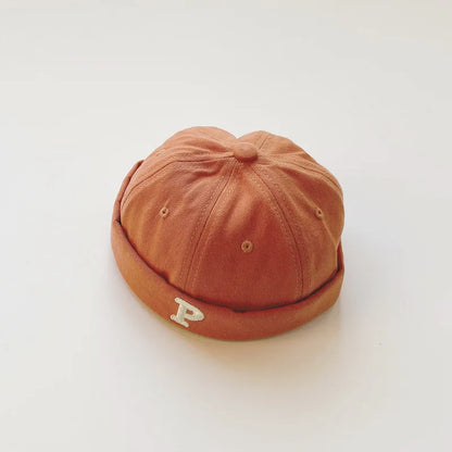 Baby Dome Melon Skullies Beanie Cap Children Soild Color Brimless Landlord Hat Kids Skullcap Korean Fashion Boy Girl Bonnet 아기모자 - ZOOMNSTORE