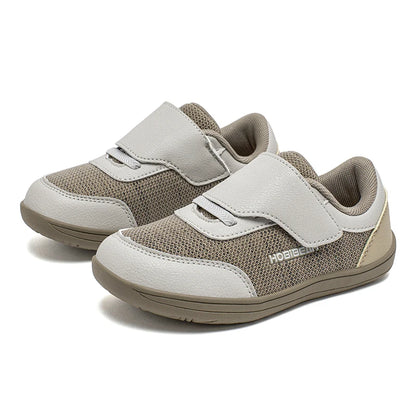 Kids Minimalist Barefoot Sneakers - Breathable Wide Toe Hook Loop Casual Shoes - ZOOMNSTORE