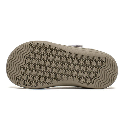 Kids Minimalist Barefoot Sneakers - Breathable Wide Toe Hook Loop Casual Shoes - ZOOMNSTORE