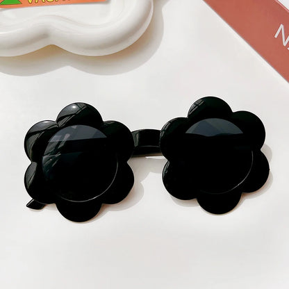 New Kids Sunglasses Children Round Flower Sunglasses Girls Boys Baby Sport Shades Glasses UV400 Outdoor Sun Protection Eyewear - ZOOMNSTORE