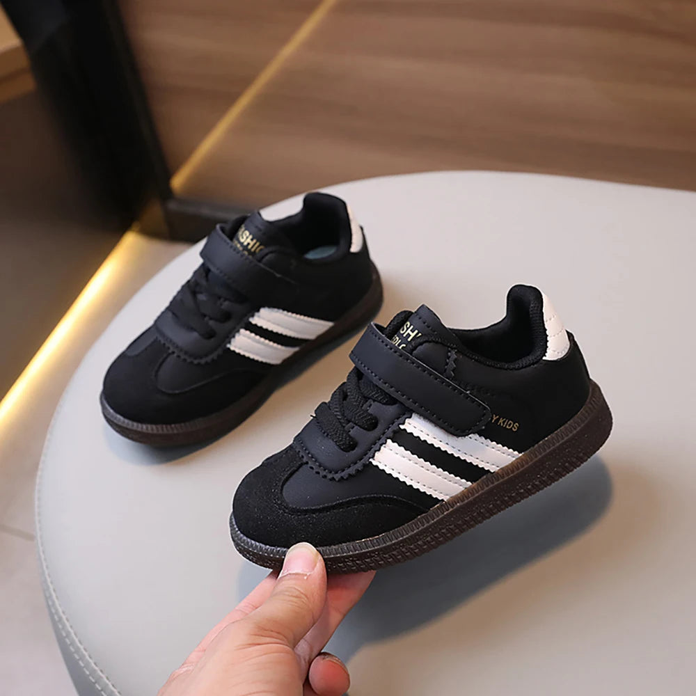 Childrens Ergonomic Sneakers - Soft PU Leather Sport Shoes for Boys  Girls - ZOOMNSTORE