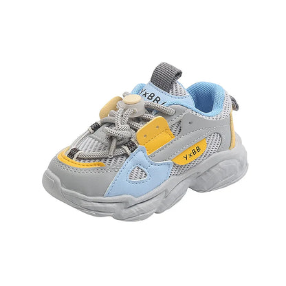 Kids Breathable Sport Sneakers - Boys  Girls Outdoor Running Shoes - ZOOMNSTORE