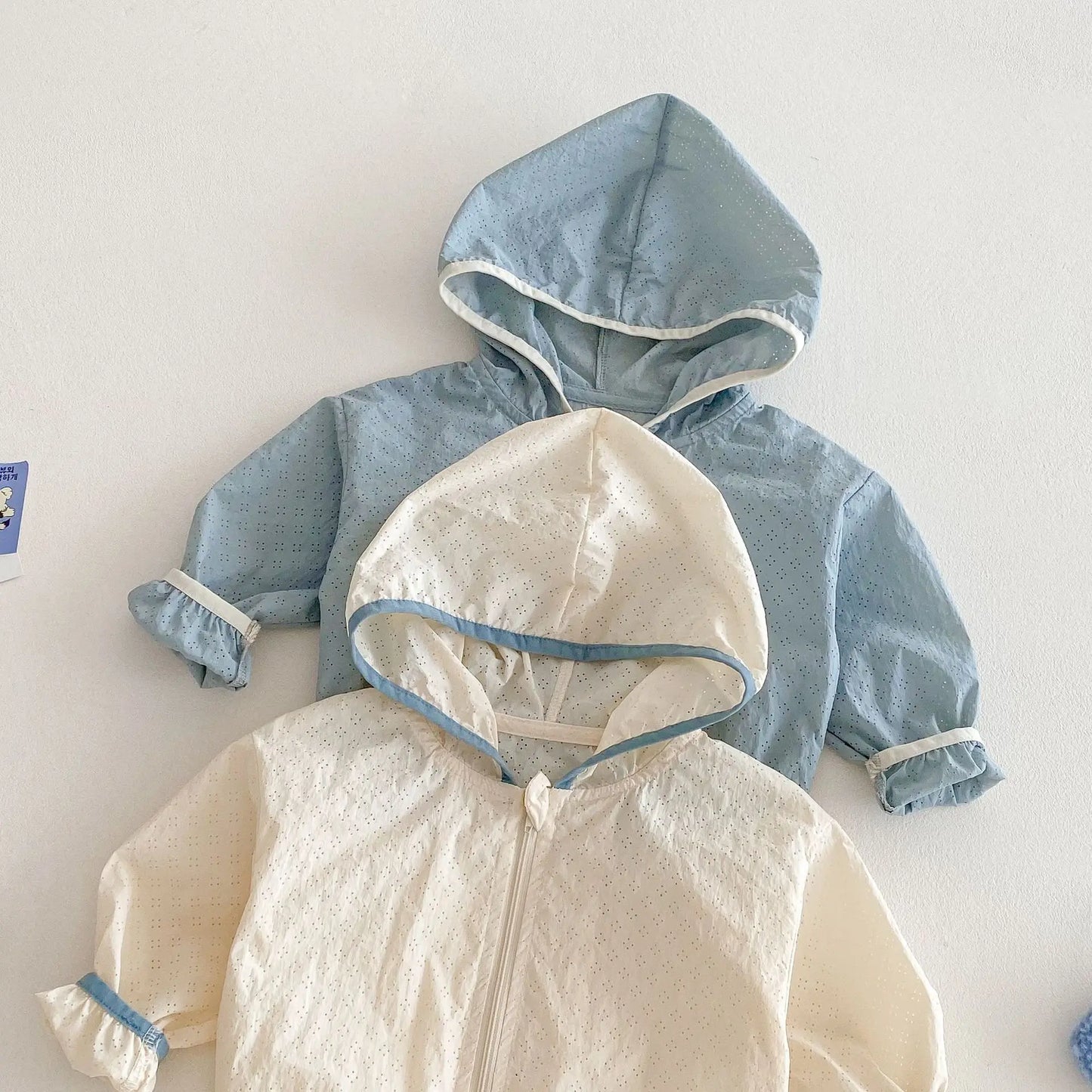 Lightweight Summer Cardigan for Boys 0-5 Years - Solid Color Korean Style Jacket - ZOOMNSTORE