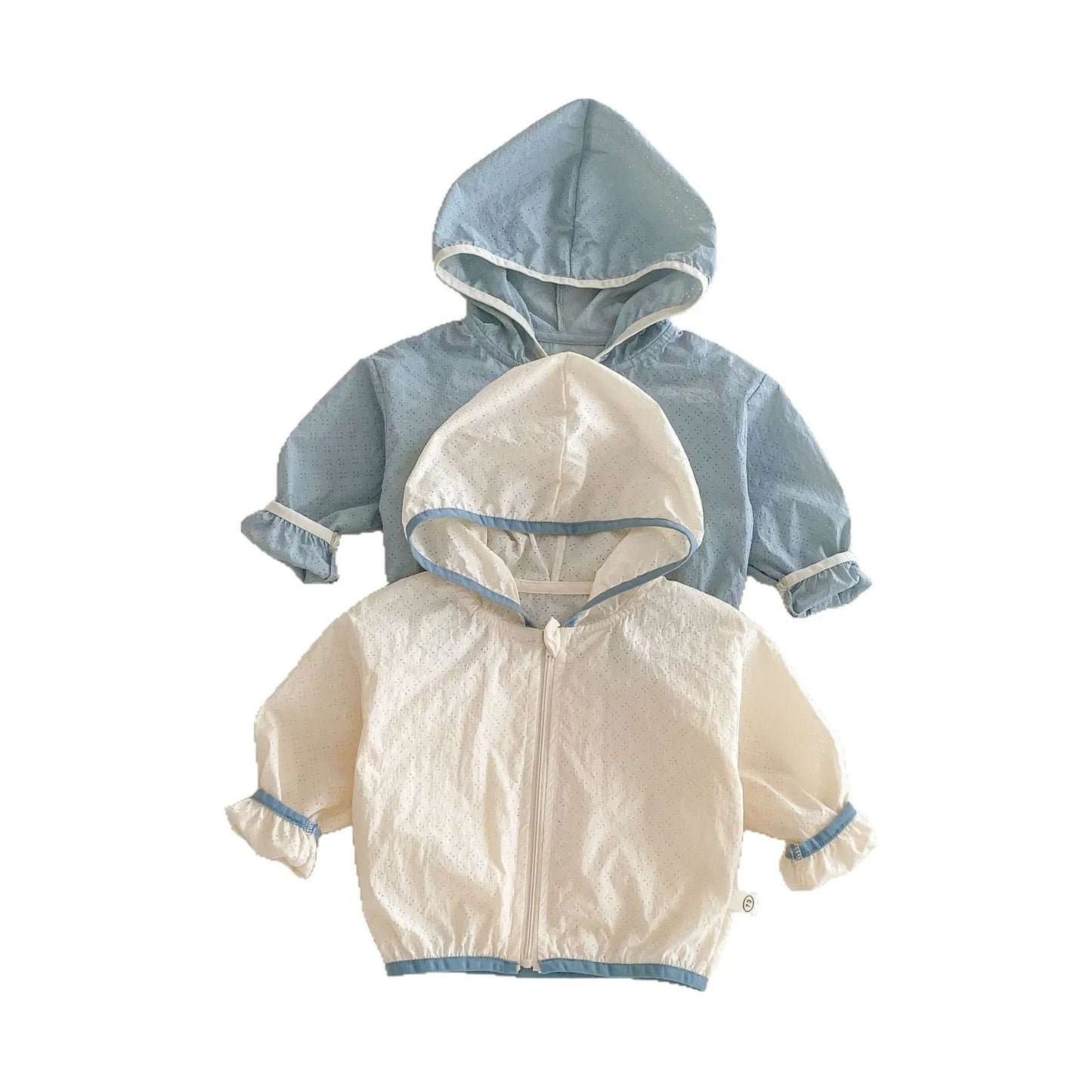 Lightweight Summer Cardigan for Boys 0-5 Years - Solid Color Korean Style Jacket - ZOOMNSTORE