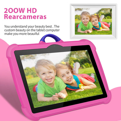 Kids 7-Inch Tablet - Quad Core 4GB RAM 64GB ROM Cartoon Pattern Educational Games - ZOOMNSTORE