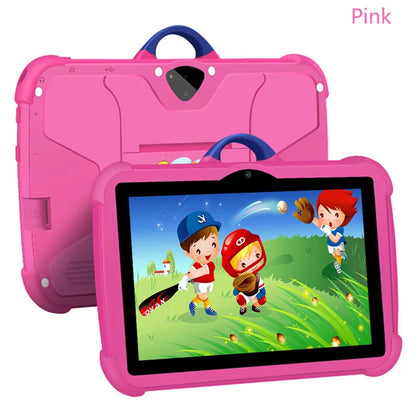 Kids 7-Inch Tablet - Quad Core 4GB RAM 64GB ROM Cartoon Pattern Educational Games - ZOOMNSTORE
