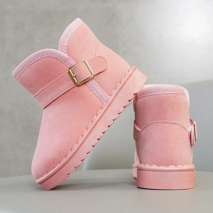 Kids Thermal Boots – Unisex Children Winter Boots with Non Slip Rubber Sole - ZOOMNSTORE