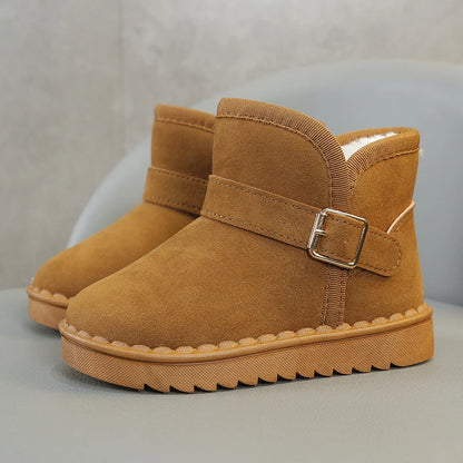 Kids Thermal Boots – Unisex Children Winter Boots with Non Slip Rubber Sole - ZOOMNSTORE