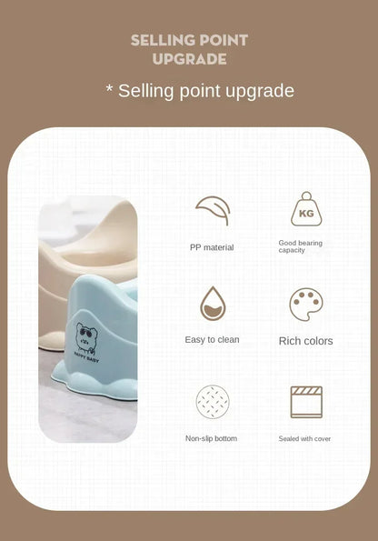 Kids Toilet Training Seat - Thickened Portable Potty Chair for Boys & Girls | Smooth Surface - ZOOMNSTORE