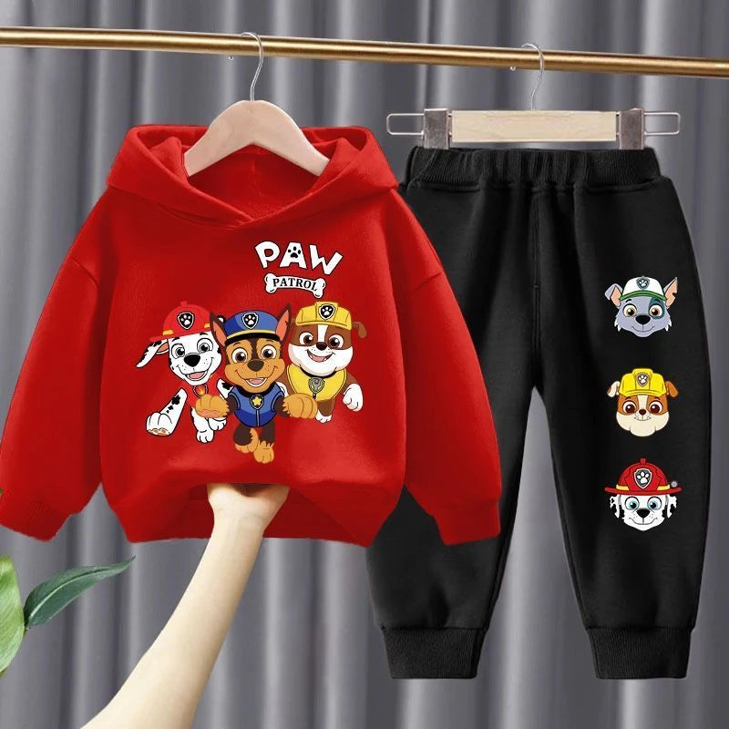 PAW Patrol Boys Tracksuit - Spring Autumn Sweatshirt  Sweatpant Set - ZOOMNSTORE