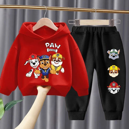 PAW Patrol Boys Tracksuit - Spring Autumn Sweatshirt  Sweatpant Set - ZOOMNSTORE