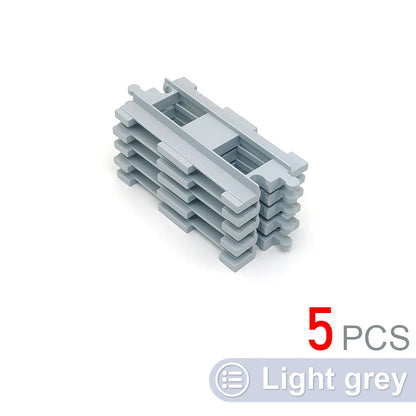 Kids Train Track Blocks – DIY Railway Toy Set With Large Plastic Bricks - ZOOMNSTORE