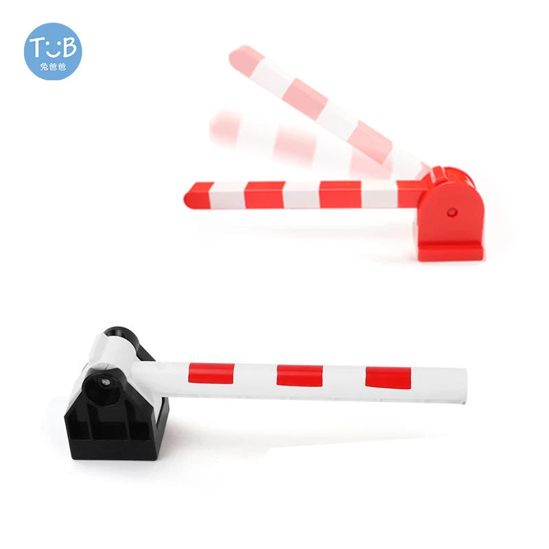 Kids Train Track Blocks – DIY Railway Toy Set With Large Plastic Bricks - ZOOMNSTORE