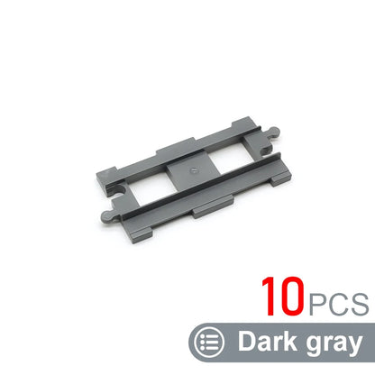 Kids Train Track Blocks – DIY Railway Toy Set With Large Plastic Bricks - ZOOMNSTORE