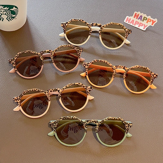 Kids UV400 Leopard Sunglasses - Outdoor Sun Protection for Boys  Girls - ZOOMNSTORE