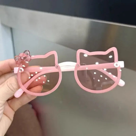 Cute Kitty Sunglasses - UV Protection Eyewear for Kids - ZOOMNSTORE