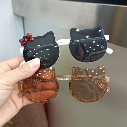 Cute Kitty Sunglasses - UV Protection Eyewear for Kids - ZOOMNSTORE