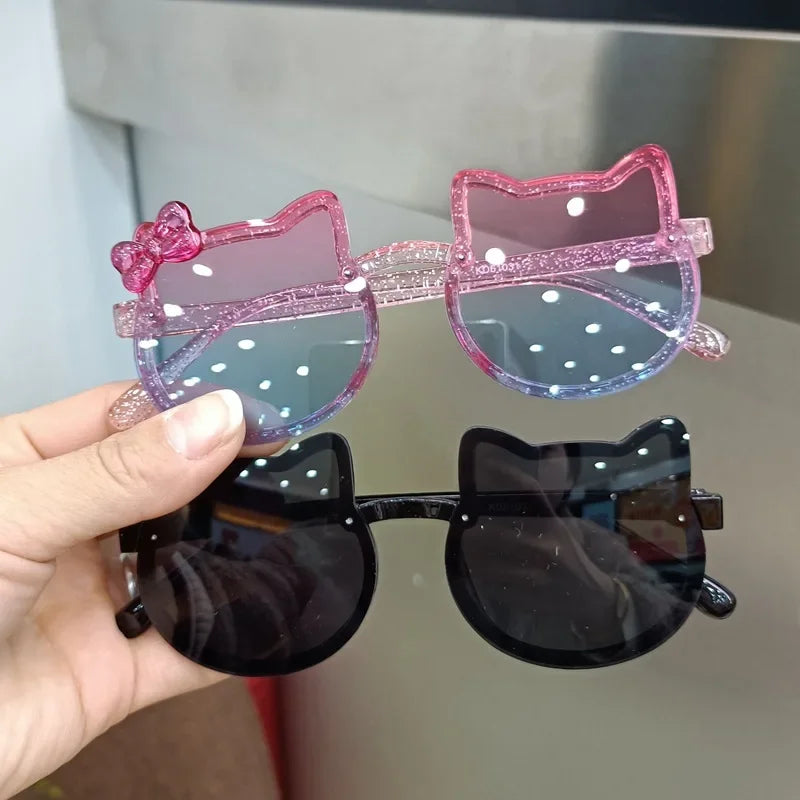 Cute Kitty Sunglasses - UV Protection Eyewear for Kids - ZOOMNSTORE