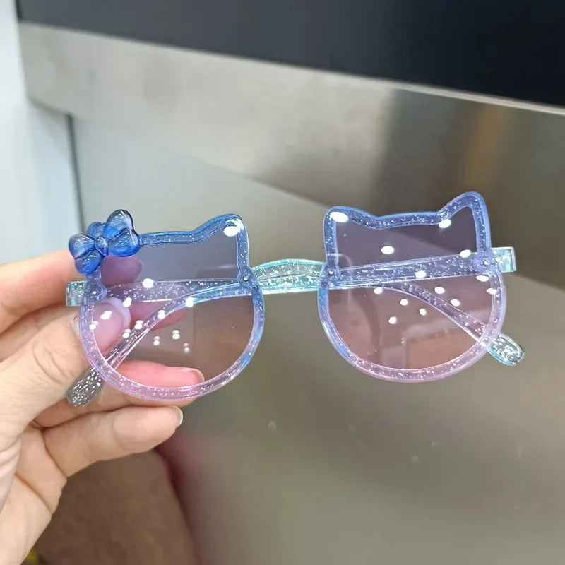 Cute Kitty Sunglasses - UV Protection Eyewear for Kids - ZOOMNSTORE