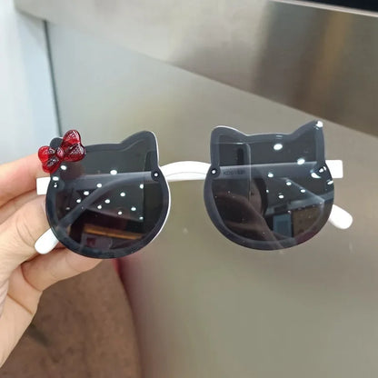 Cute Kitty Sunglasses - UV Protection Eyewear for Kids - ZOOMNSTORE