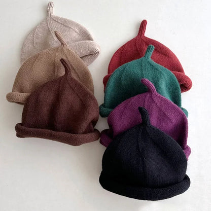 Kids Winter Hats for Newborn Boys Crochet Bonnet Toddler Girl Cap Children Baby Photography Props Boy Accessories Warm Stuffs - ZOOMNSTORE