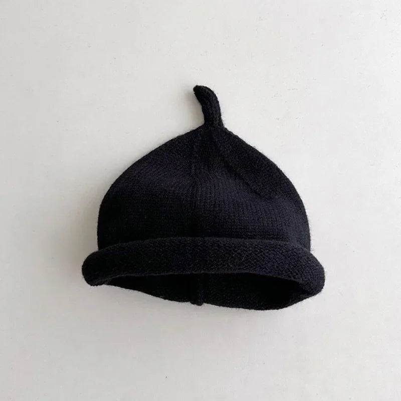 Kids Winter Hats for Newborn Boys Crochet Bonnet Toddler Girl Cap Children Baby Photography Props Boy Accessories Warm Stuffs - ZOOMNSTORE