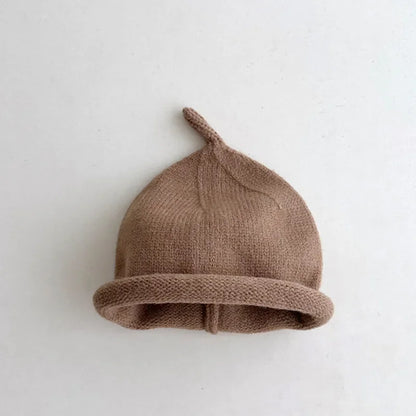 Kids Winter Hats for Newborn Boys Crochet Bonnet Toddler Girl Cap Children Baby Photography Props Boy Accessories Warm Stuffs - ZOOMNSTORE