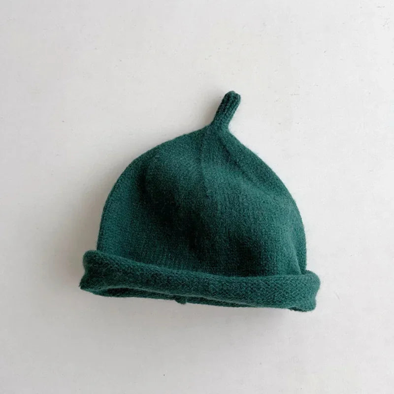 Kids Winter Hats for Newborn Boys Crochet Bonnet Toddler Girl Cap Children Baby Photography Props Boy Accessories Warm Stuffs - ZOOMNSTORE